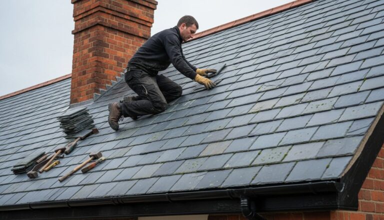 installing welsh slate roof