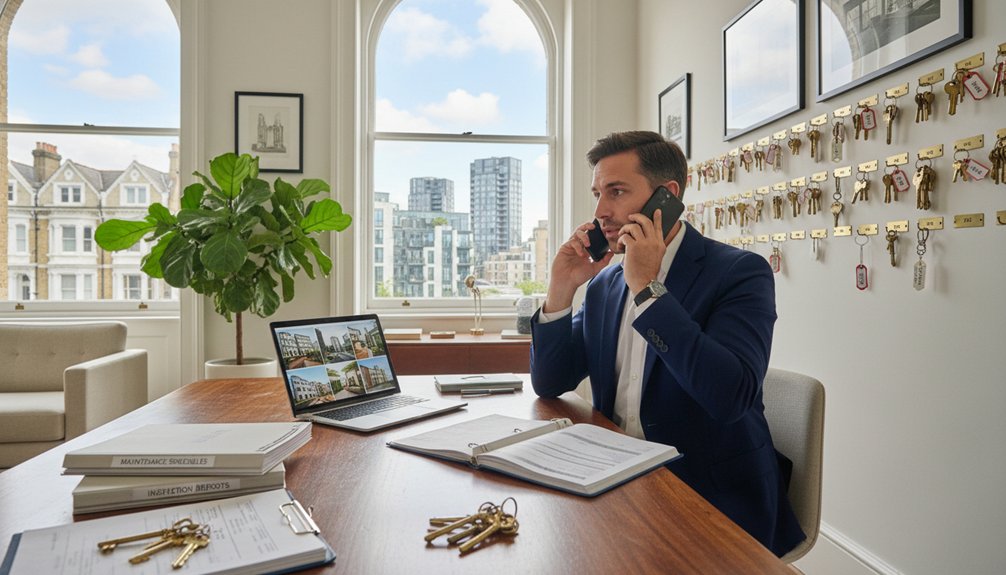 managing london properties daily