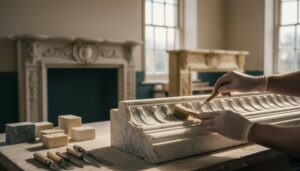 marble fireplace restoration sourcing