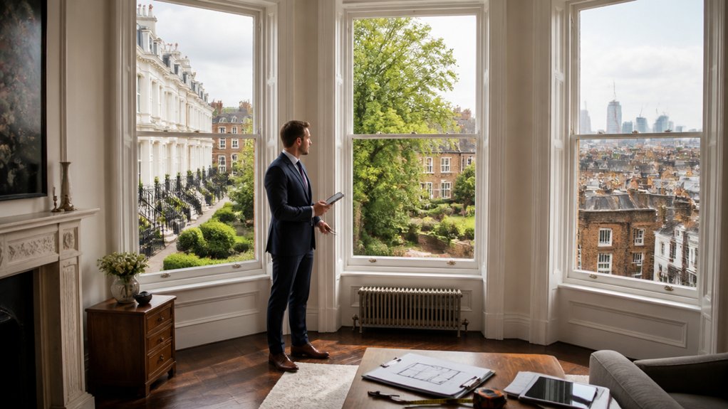 comprehensive London estate agent valuation