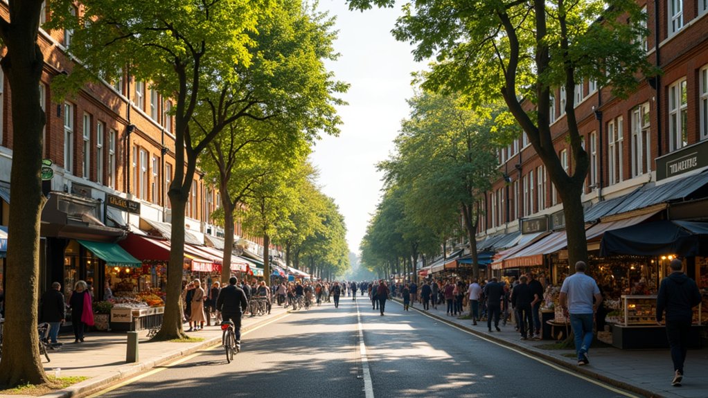 lively markets versus green space