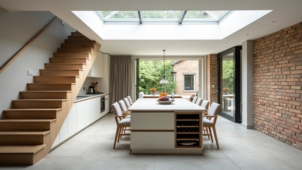 optimize hidden stair storage