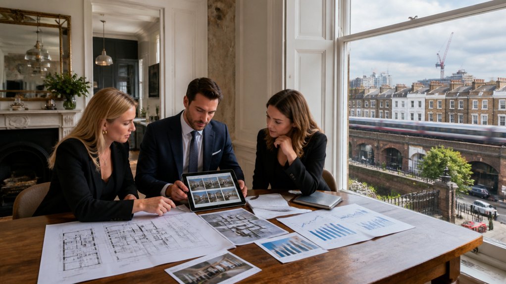 property estate agent valuation and analysis