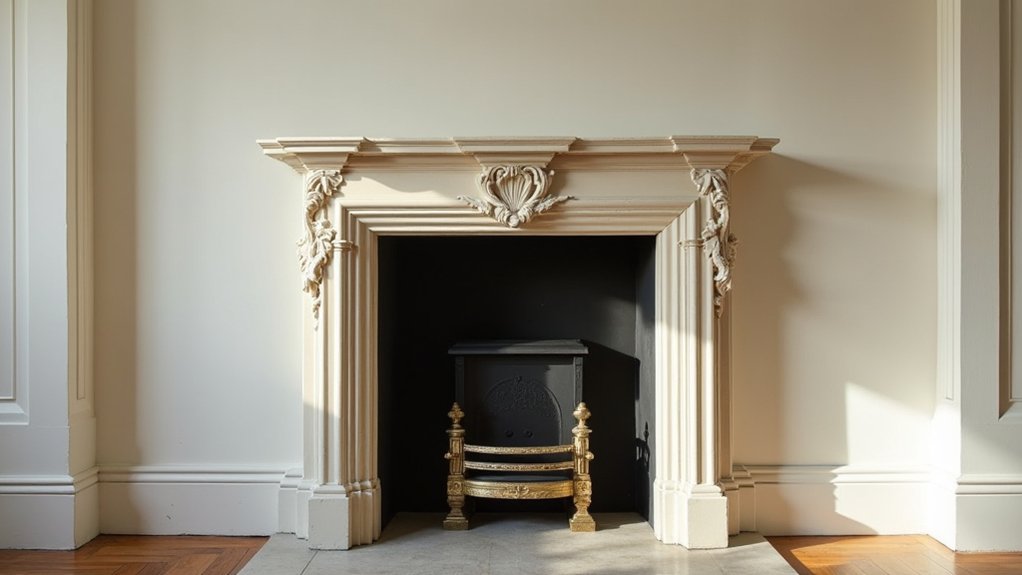 restoring georgian fireplace surrounds