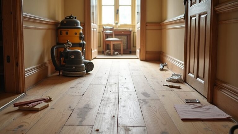 sanding and refinishing process