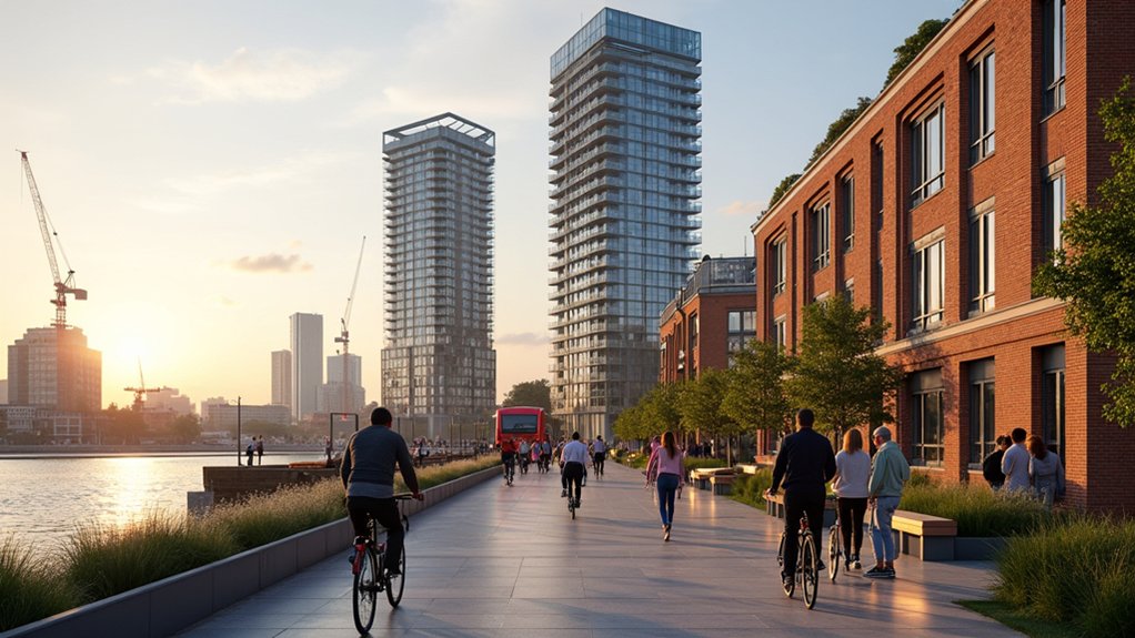 vibrant riverside community amenities